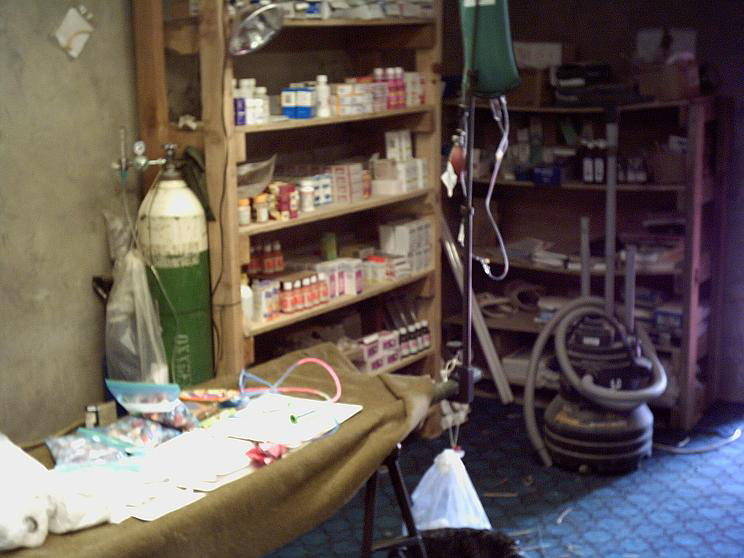 What'd ya expect? Walter Reed?